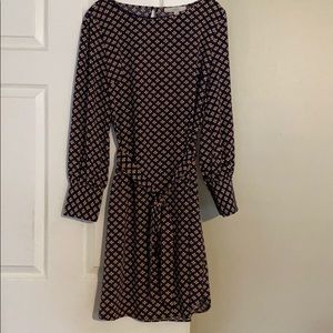 Loft Tie Waist Dress Size L